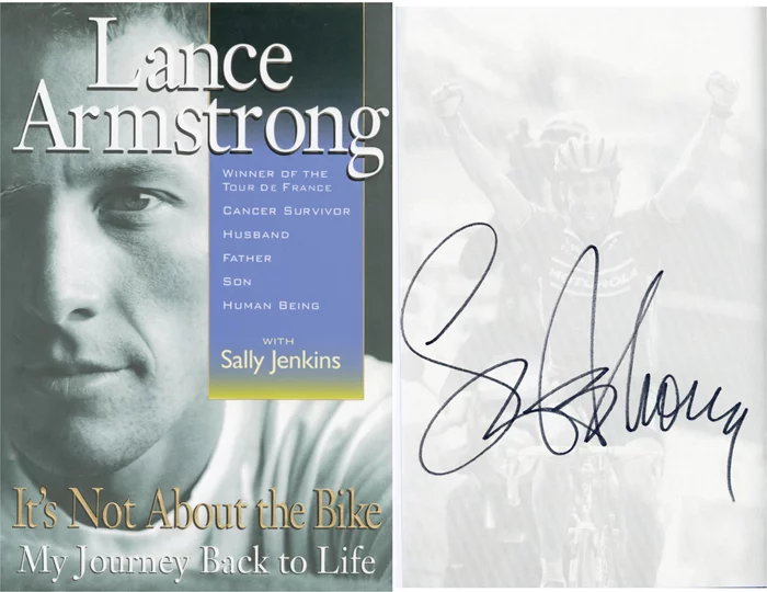 Lance Armstrong autograph