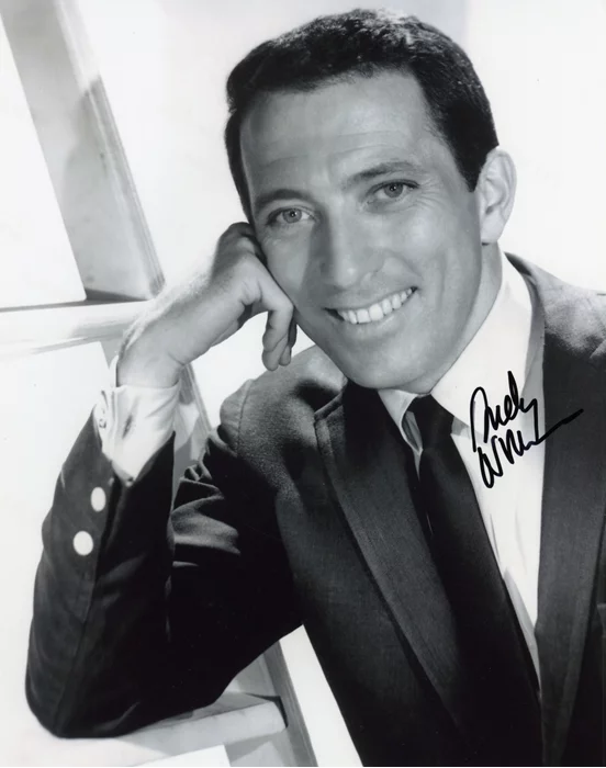 Andy Williams autograph