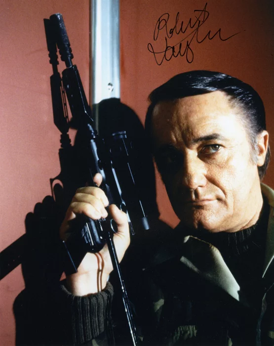 Robert Vaughn autograph