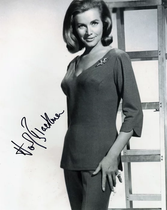 Honor Blackman autograph