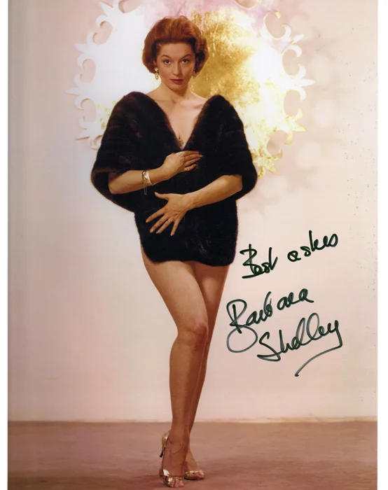 Barbara Shelley autograph
