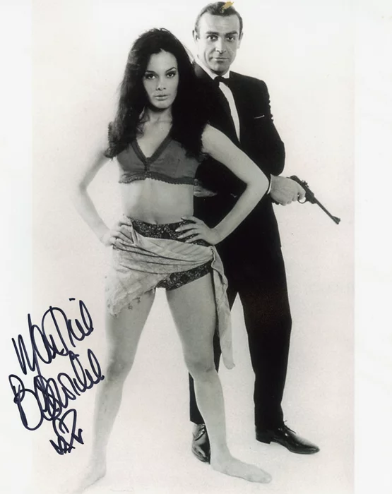 Martine Beswick autograph