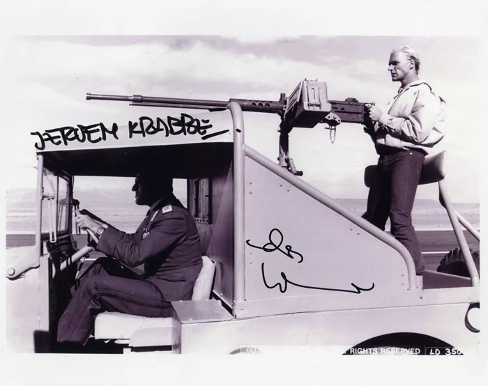 The Living Daylights autograph