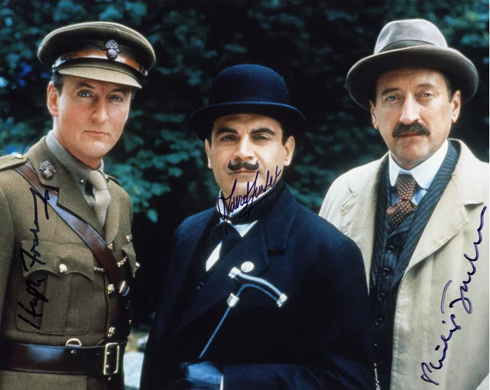 Poirot autograph