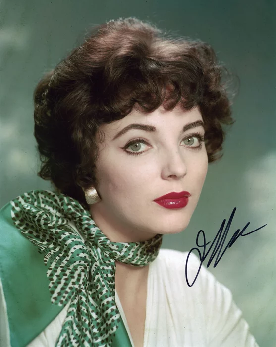 Joan Collins autograph