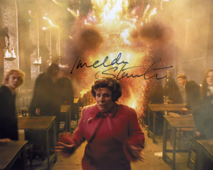 Imelda Staunton autograph