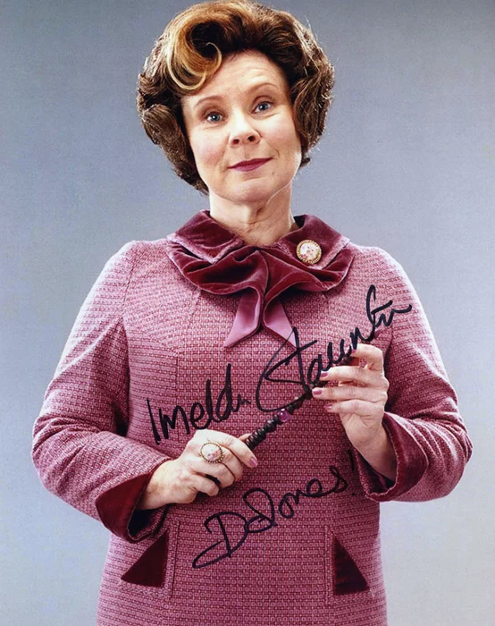 Imelda Staunton autograph