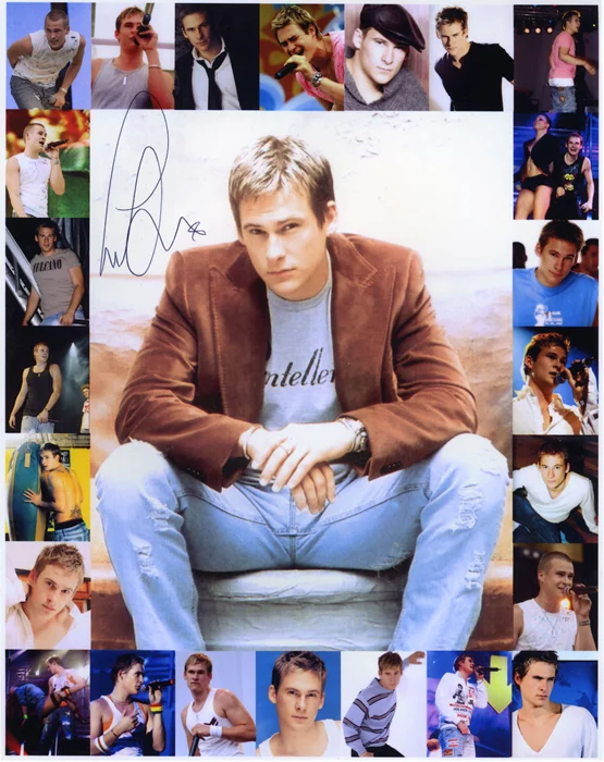 Lee Ryan autograph