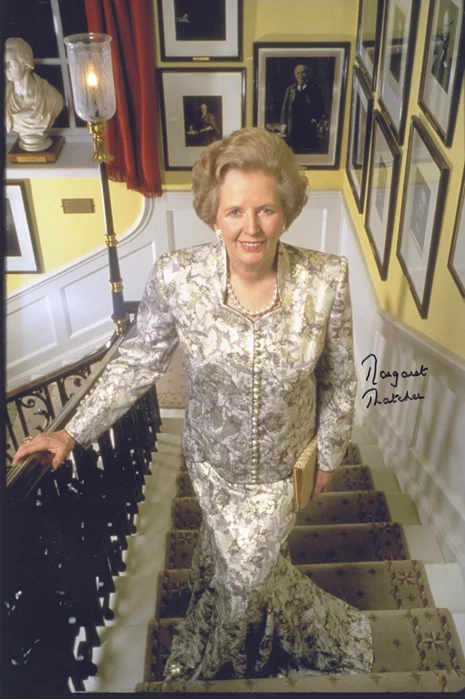 Margaret Thatcher autograph