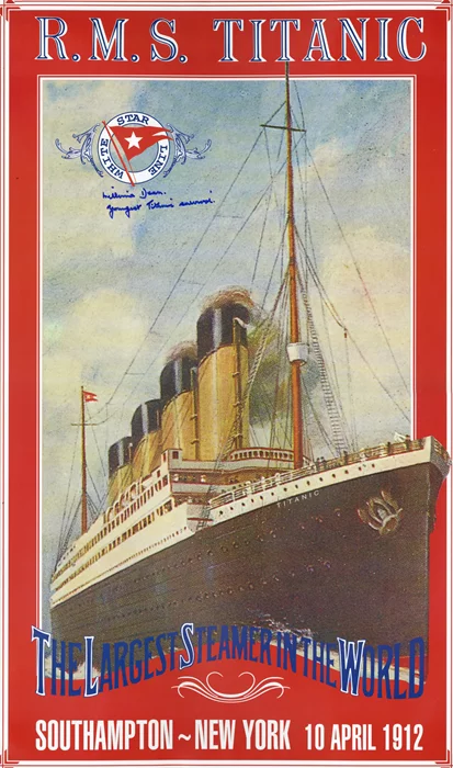 Millvina Dean autograph