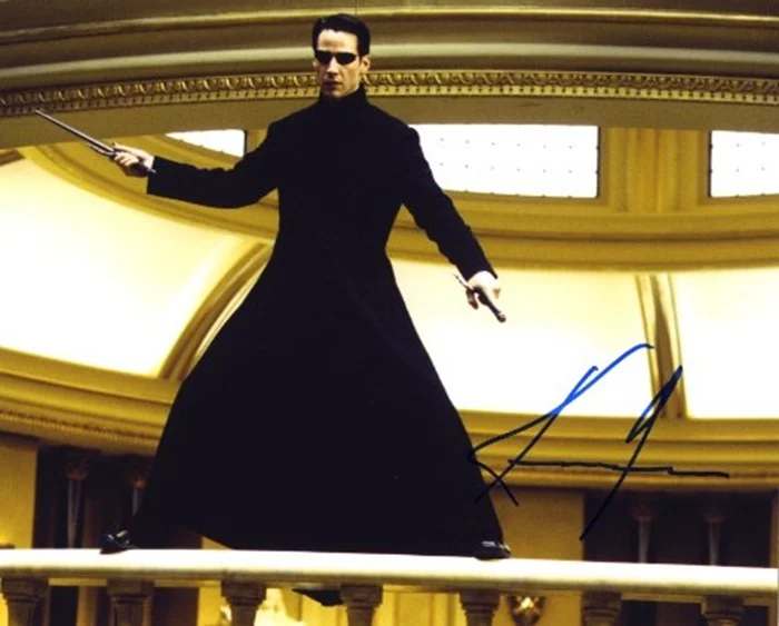 Keanu Reeves autograph