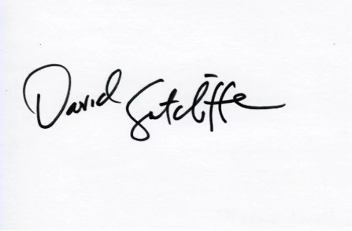 David Sutcliffe autograph