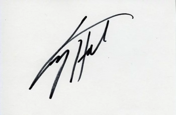 Larry Holmes autograph