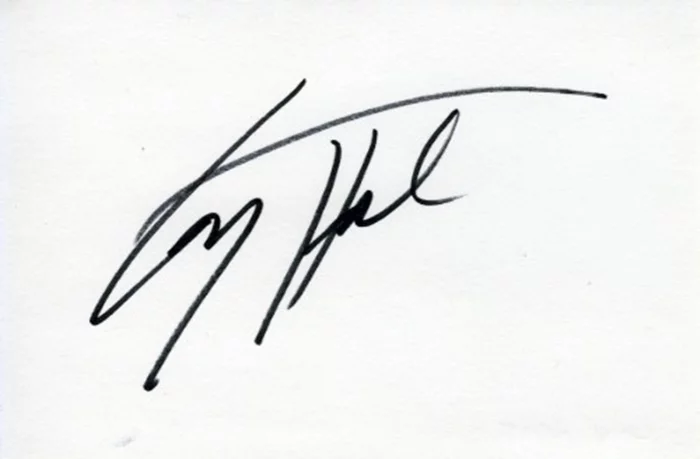 Larry Holmes autograph