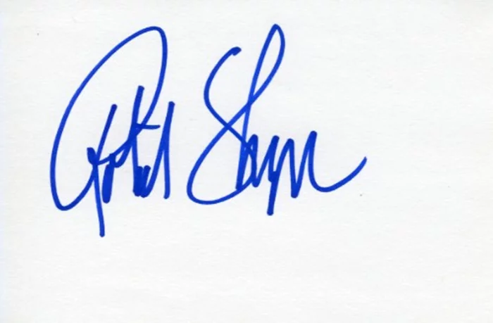 Robert Shapiro autograph