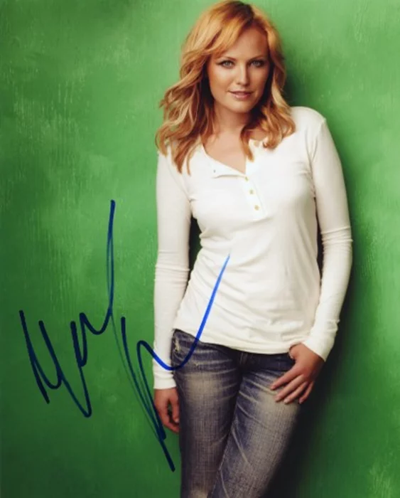 Malin Akerman autograph