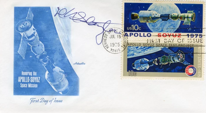 Deke Slayton autograph