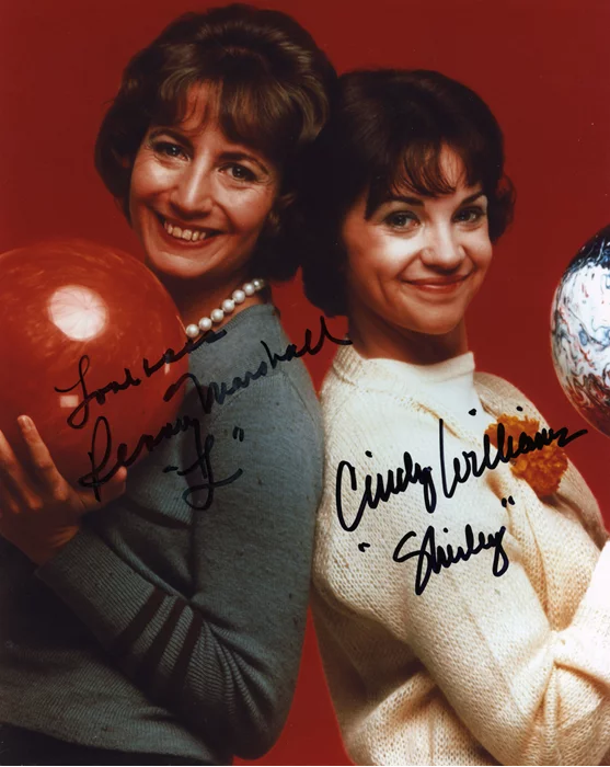 Laverne & Shirley autograph