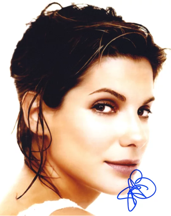 Sandra Bullock autograph