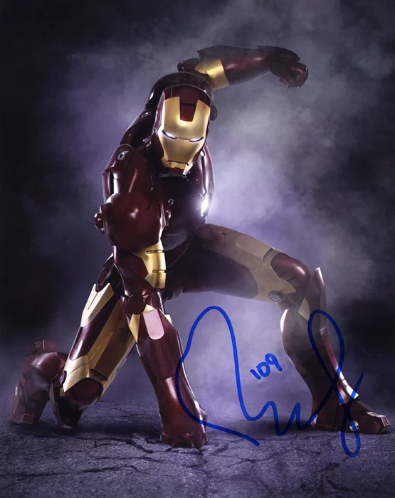 Robert Downey Jr. autograph