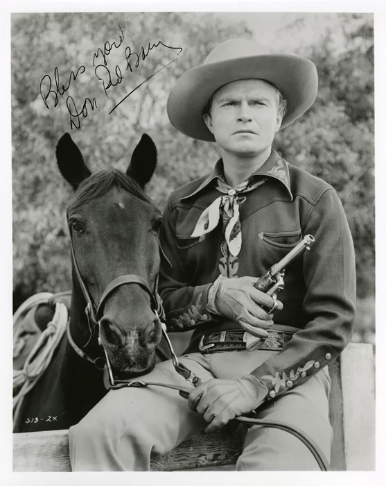 Don 'Red' Barry autograph