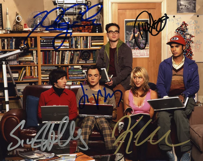The Big Bang Theory autograph
