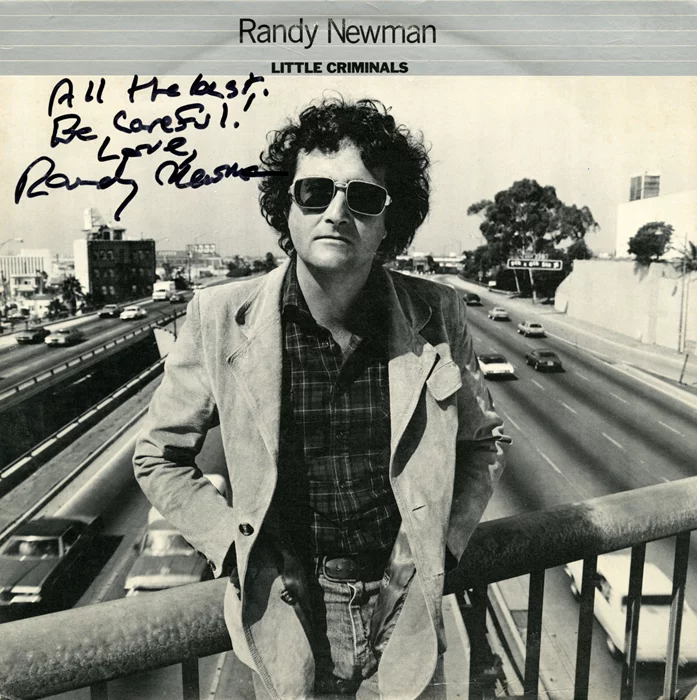Randy Newman autograph