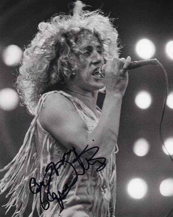 Roger Daltrey autograph