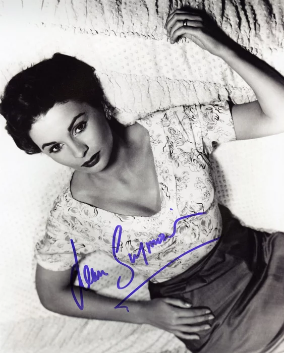 Jean Simmons autograph