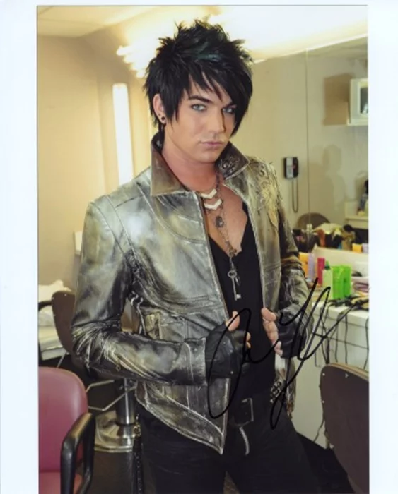Adam Lambert autograph