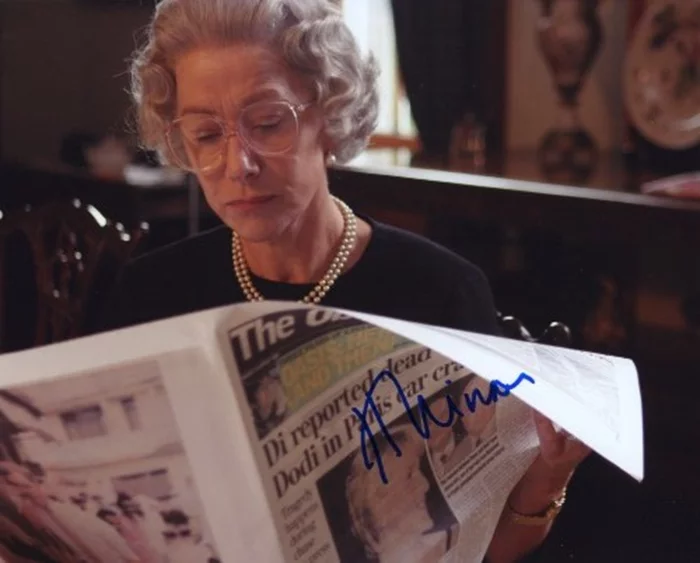 Helen Mirren autograph