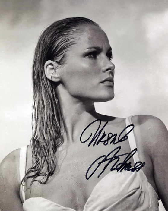 Ursula Andress autograph