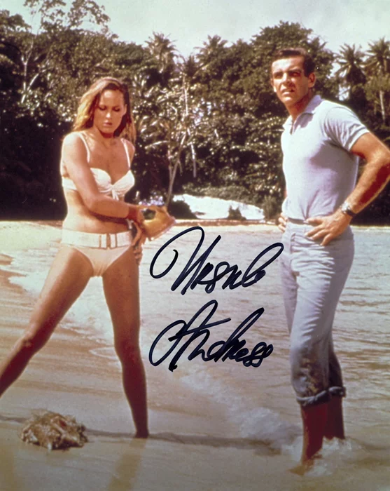 Ursula Andress autograph