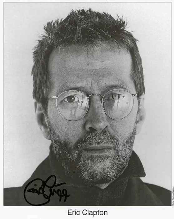 Eric Clapton autograph