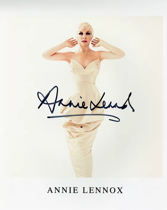 Annie Lennox autograph