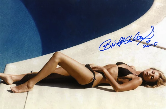 Britt Ekland autograph