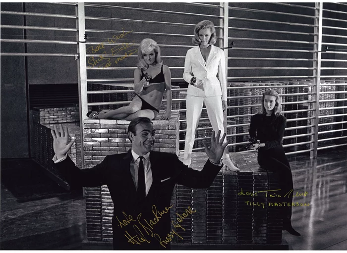 Goldfinger autograph