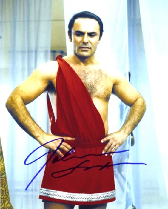 John Saxon autograph