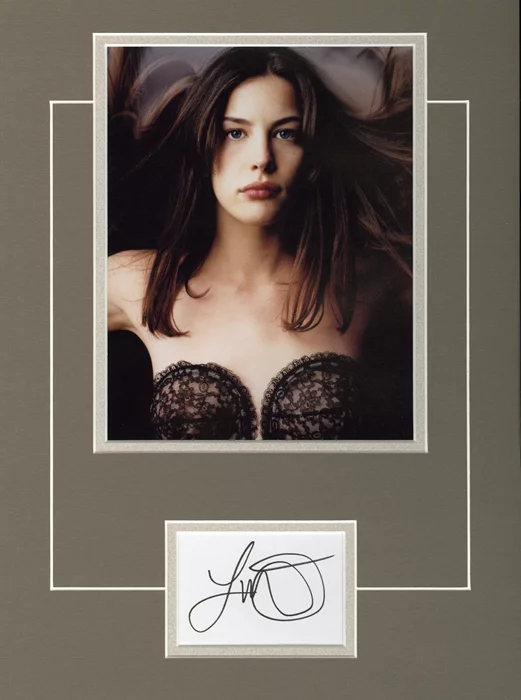 Liv Tyler autograph