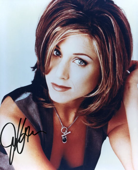 Jennifer Aniston autograph