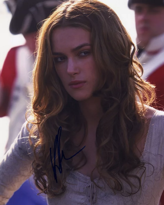 Keira Knightley autograph