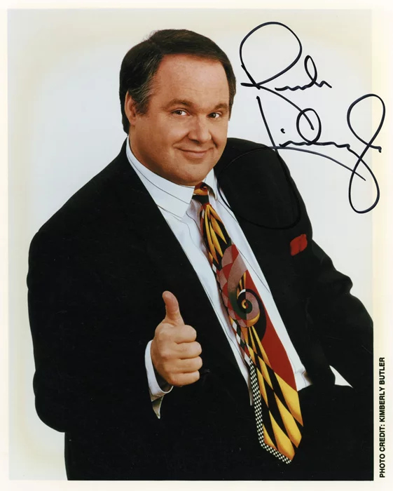 Rush Limbaugh autograph