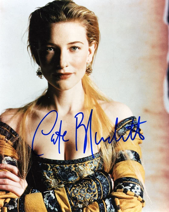 Cate Blanchett autograph