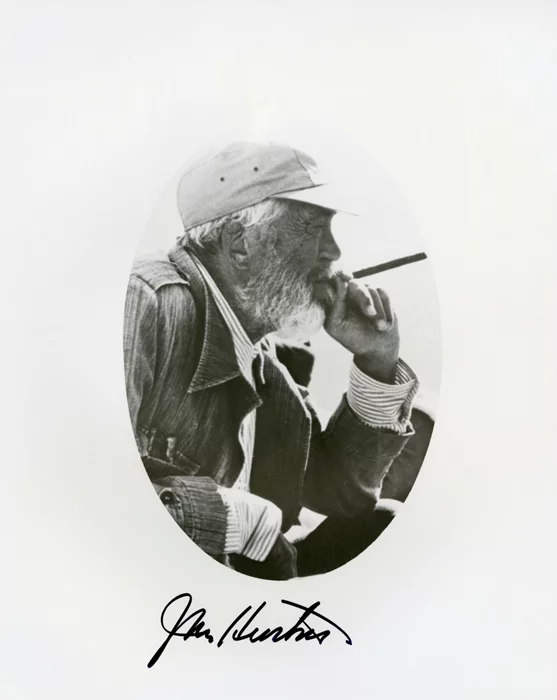 John Huston autograph