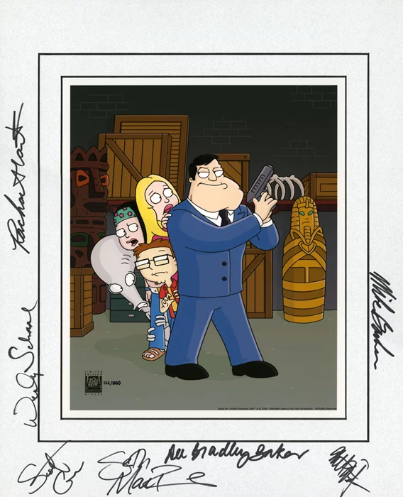 American Dad autograph