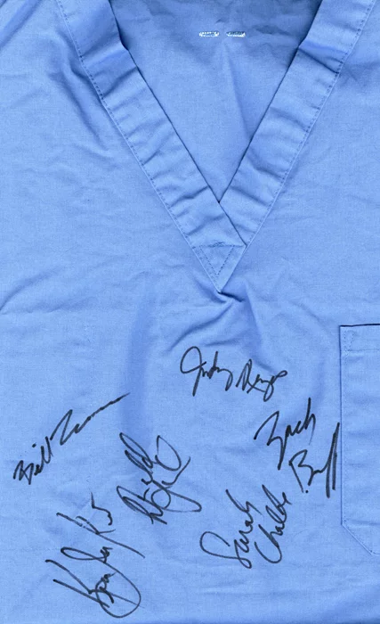 Scrubs autograph
