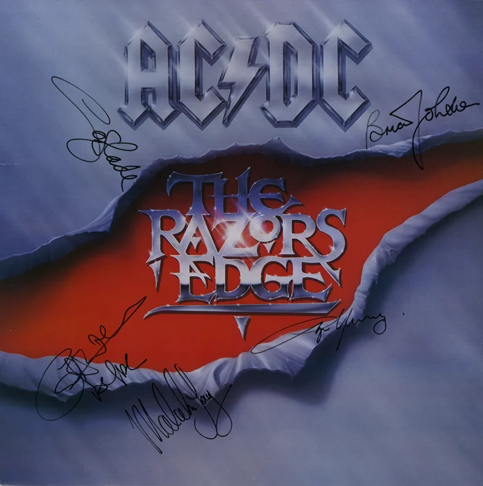 AC/DC autograph