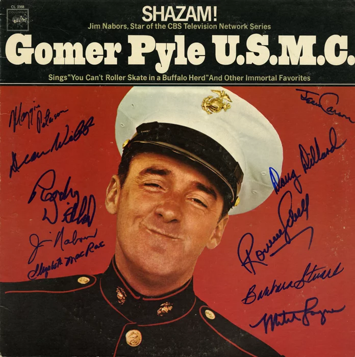 Gomer Pyle U.S.M.C. autograph