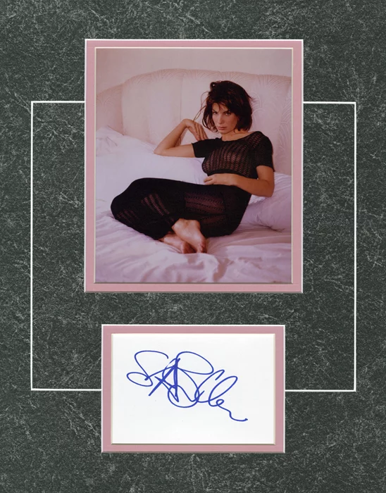 Sandra Bullock autograph