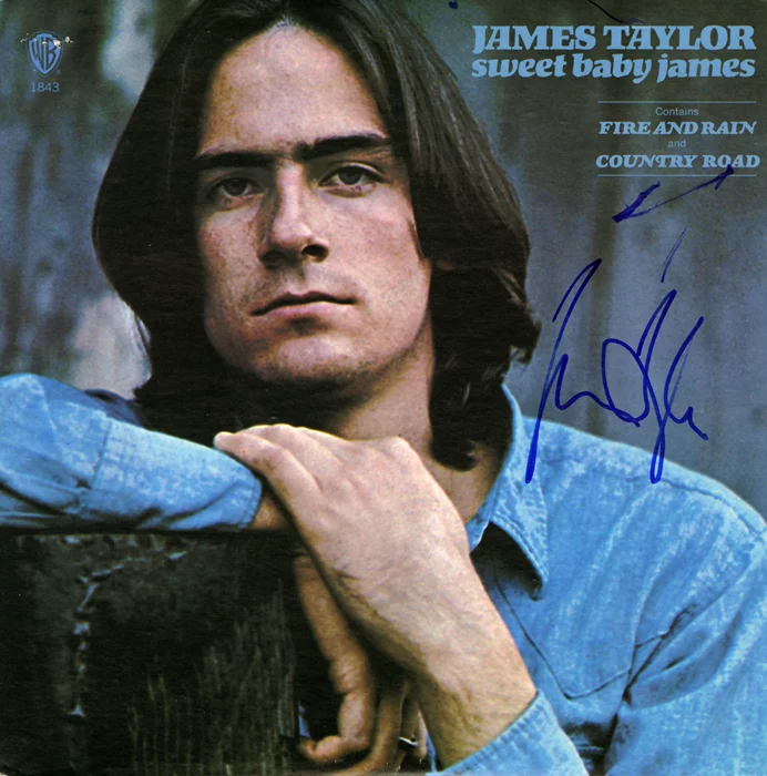 James Taylor autograph